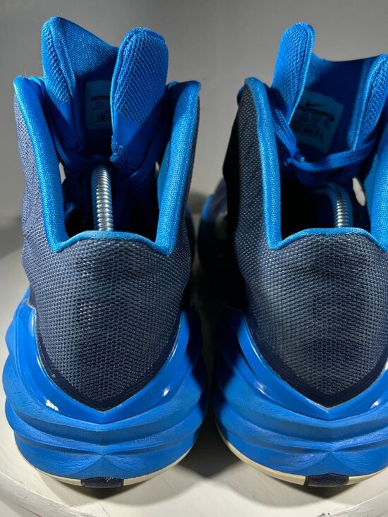 Nike Hyperdunk TB Mens Basketball Shoes Size 11.5 Blue Silver Dunk Sneakers 2014 main image 12
